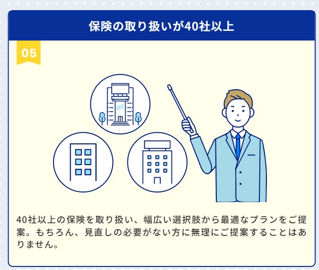 ほけんのぜんぶ_選ばれる5つのメリット⑤